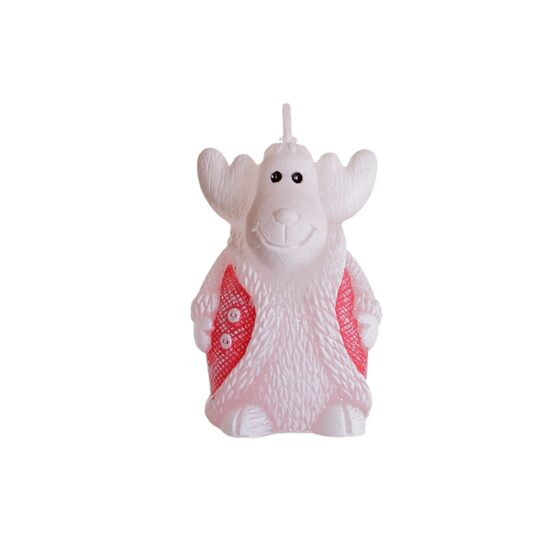 BARTEK svece "Xmas" 7.5cm, +/-3h, briedis